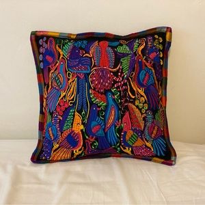 50% off bundles! Embroidered pillow case from Guatemala
